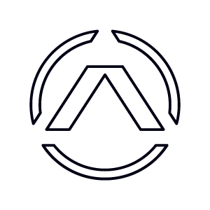 Farverig omrids af Activate-logoet